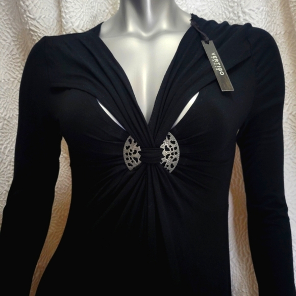 ⚘️Vertigo Paris Midi Sleeve Dress - Picture 4 of 8